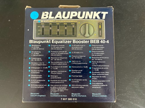 Blaupunkt equalizer booster - blaupunkt,