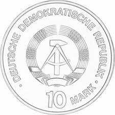 Mark ddr gedenkmünzen zur - 10,