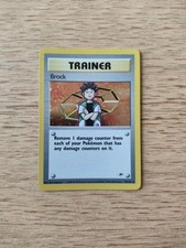 2000 POKEMON TCG GYM HEROES 15/132 BROCK-HOLO Near Mint / Better TOP ZUSTAND 