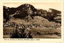 Old postcard AK HINDELANG view