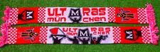 München Schal "MÜNCHEN" Ultra Fan Block Kurve +NEU+ 100% Acryl + 150 x 15 cm