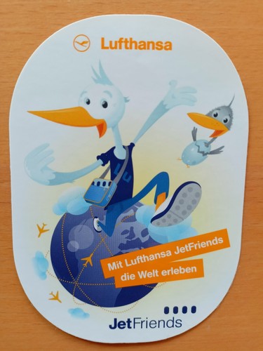 Lufthansa aufkleber - lufthansa,
