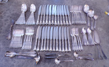 Elegantes Silberbesteck Rokoko kmpl. für 12 Personen 98 Teile in Silber 90er TOP