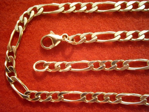 Figarokette gold 333 - länge, 65