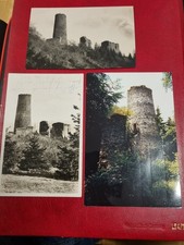 Tschernoschin Marienaltar in Kirche, Ruinen am Wolfsberg 4 Postkarten,1930er +