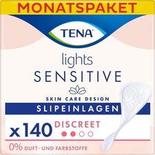 Tena lights Slipeinlagen Light 5PK x 28ST - Monatspaket 140 Einlagen