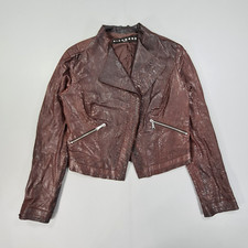 John Richmond Damen Lederjacke
