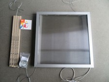 NEUE Design Büroleuchte IDL Officelite Q, 60 x 60 cm, Deckenleuchte, Hängelampe