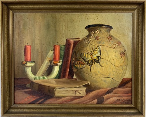 ölbild stillleben mit - stillleben,