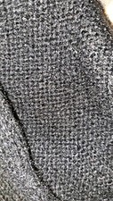 Schwarz Silber Bolero h&M Strickjacke Gestrickt Wolle Glitzer Kurzarm Warm  m