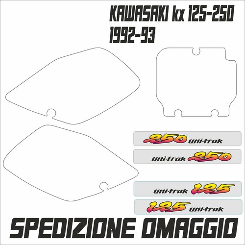 Kawasaki 125 250 1992 - 125-250, 1992-93