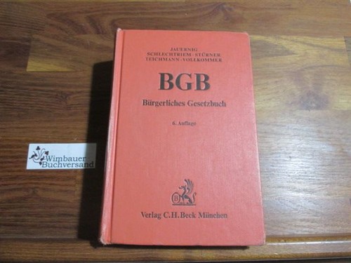 Bürgerliches gesetzbuch - bürgerliches,