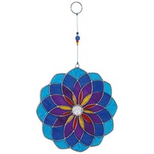 Suncatcher "Mandala" blau