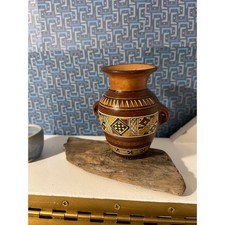 Small Hand Painted Terracotta