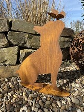 Bulldogge mit Schmetterling