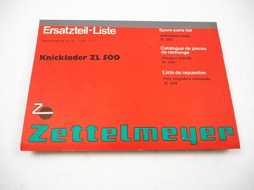 Original zettelmeyer zl500 - original,