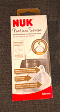 NUK Nature Sense Babyflasche 0-6 Monate S Tee mit brustähnlichem Silikon-T