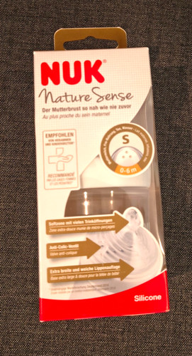 Nuk nature sense babyflasche - nature,