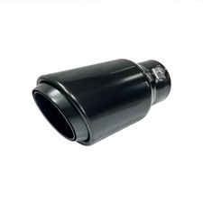 Auspuffblende schwarz