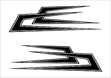 2x LKW Dach Zacken Dekor