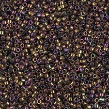Miyuki Delica beads DB0023 rainbow gold 5 gramm
