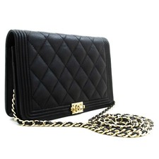 P66 chanel authentic boy black - p66,