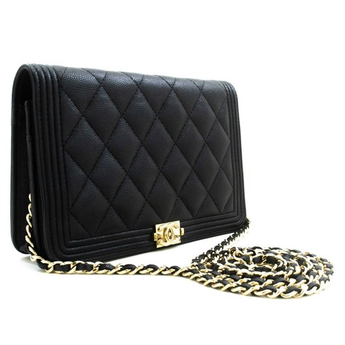 P66 chanel authentic boy black - chanel,
