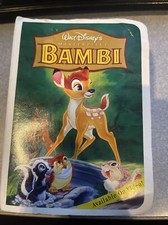 Disney Bambi VHS McDonald’s