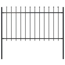 Gartenzaun mit speerspitzen - gartenzaun,