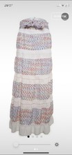 Zara damen maxi rock - rock, weiß