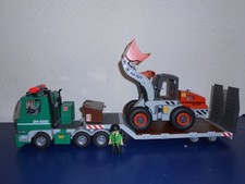 PLAYMOBIL 5026 Tieflader Bagger Radlader Truck LKW selten