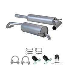 Komplette Auspuffanlage VW Polo 1.4 16V 9N_ ab. 1999/10- , Auspuff 