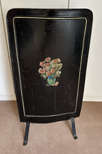 Antikes Ofenschild Ofenschirm Hitzeschild Blechschild Kamin