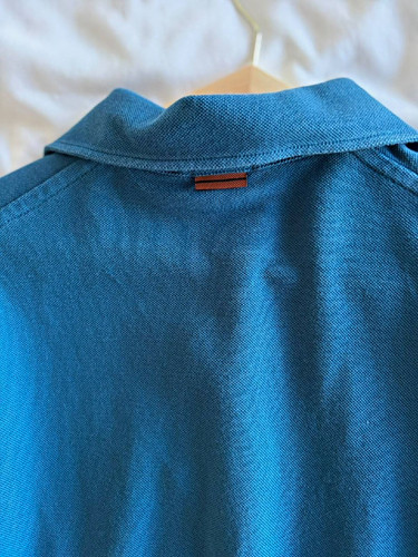 Zegna poloshirt blau s - zegna,