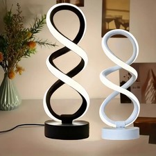 LED-Spirale Tischlampe
