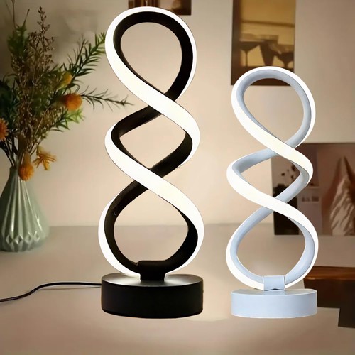 Led spirale tischlampe - led-spirale,