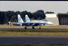 #6873 ORIGINALAIRCRAFT  SLIDE: Russain Air Force SU-27 Flanker 388 Blue