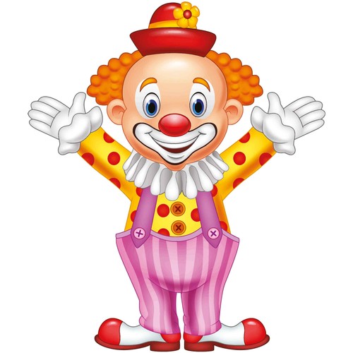 Aufkleber clown circus sticker - aufkleber,