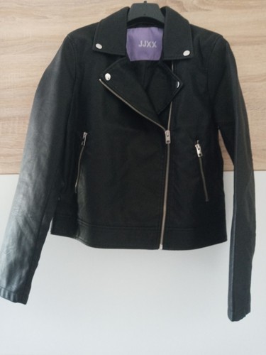 Damen kunstleder jacke biker - jacke-,
