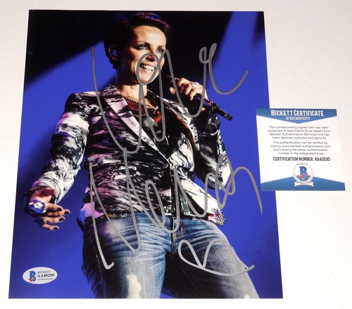 Nena autographed 8x10 color - nena,