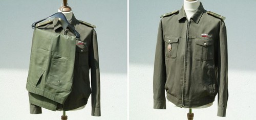Alte pilotenuniform der - alte,