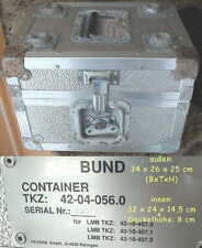 Bundeswehr Alu Kiste Box Behälter Transportbehälter Container Zarges Jagd Reise