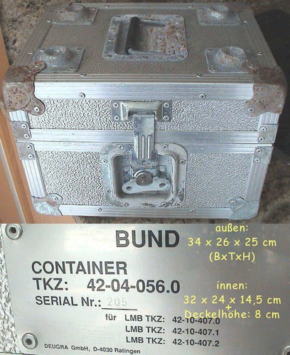 Bundeswehr alu kiste box - bundeswehr,