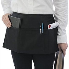 Schwarze kurze taillenschürze - schwarze,
