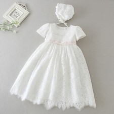 2tlg taufkleid mädchenkleid - 2tlg.,