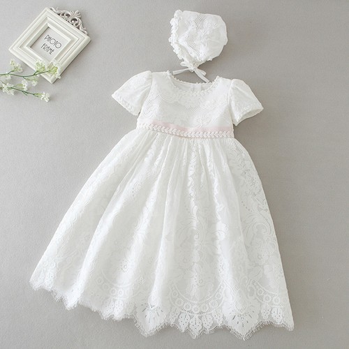 2tlg taufkleid mädchenkleid - 2tlg.,