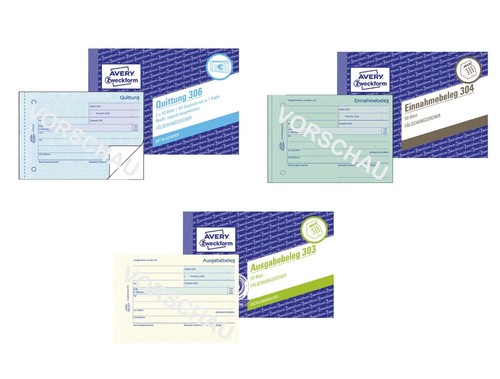 Avery zweckform quittungsblock - avery,