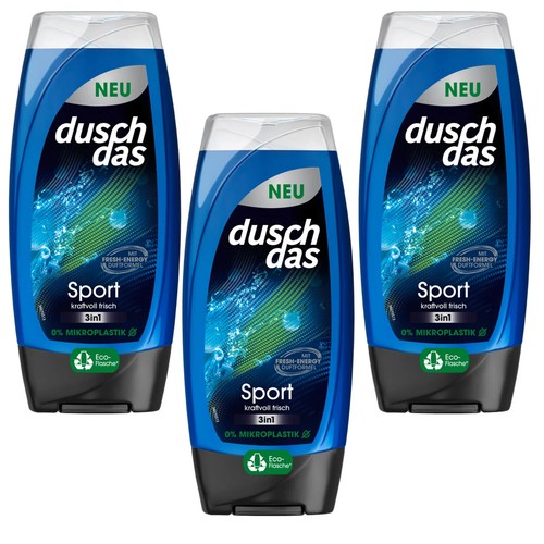3x250ml duschdas sport - 3x250ml,