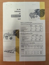 Eberhardt Prospekt Traktor brochure M4