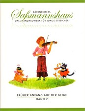 Egon Saßmannshaus Früher Anfang auf der Geige Band 2 Schule Noten für Violine